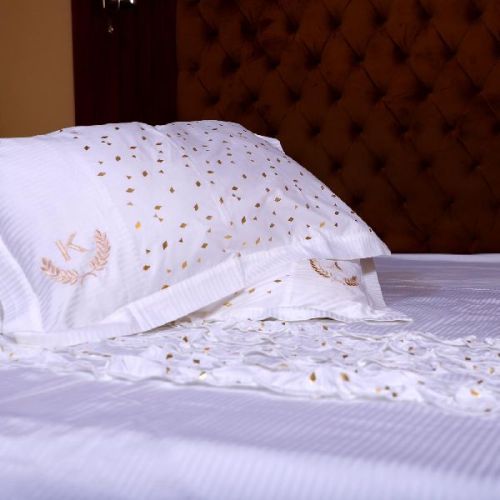 Golden Glow Bedsheet Set