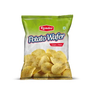 Cream & Onion Potato Wafer