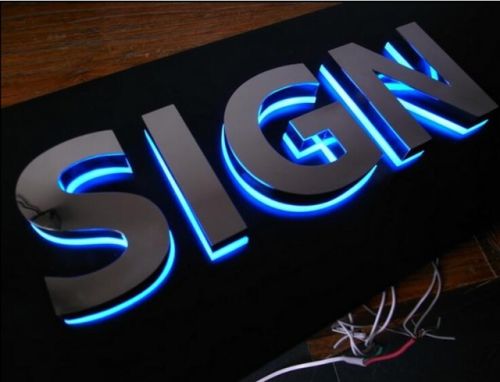 LED Steel Signs