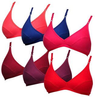 100% Cotton Padded Bra, For Innerwear