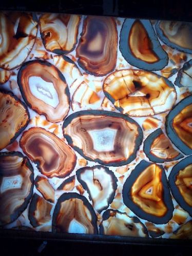 Brown Agate Slab