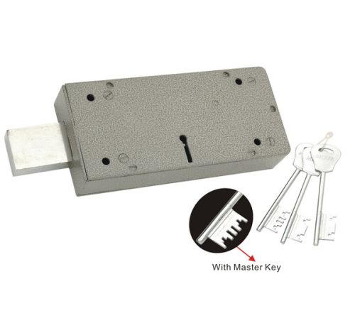 Rectangular SLM 190 190MM Side Shutter Locks, For Industrial, Color : Silver