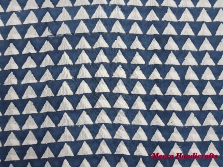 Vht Cotton Hand Block Print Fabric, For Multi Use, Size : 10 Miter