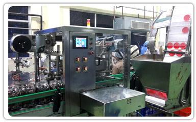 Jar Fill, Foil Seal and Capping Line