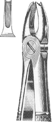 Stainless Steel Mead Pattern Extracting Forceps