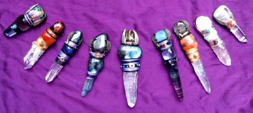 Crystal Healing Wands