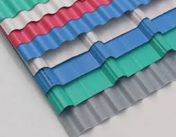 PVC Plastic Roofing Sheets, Color : Multicolor