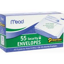 Security Envelopes