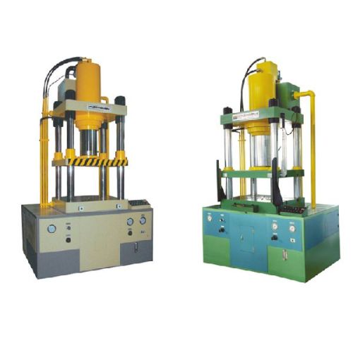 350T 4 Column Deep Drawing Hydraulic Press For Lighting Ware
