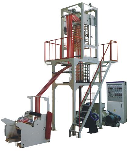Double Color Striped Film Blowing Machine