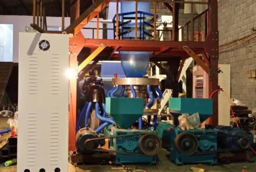 Double-layer Co-extrusion Film Blowing Machine