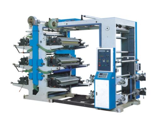 Six Color Plastic Bag Printing Machine