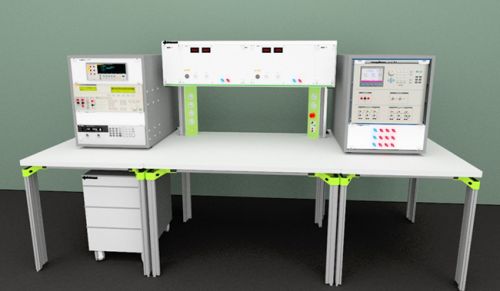 Calibration Test Bench, Power : 0-125V DC/ 0-10A