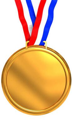 Polished Gold Sports Medal, Style : Antique