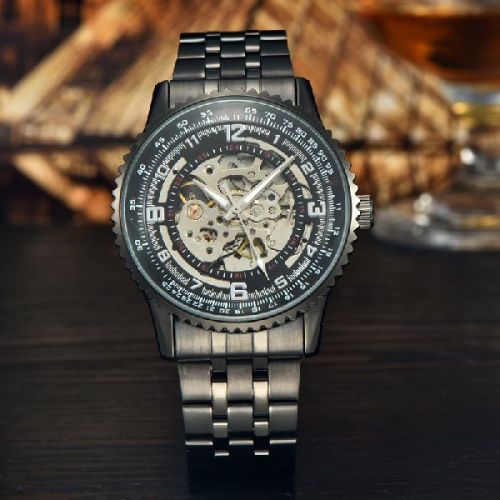 Wholesale Men's Steel Business Watch Fashion Clock