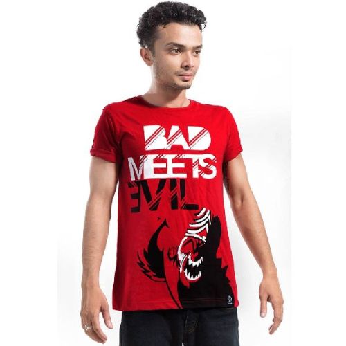 MoJo JoJo Mens Round Neck T-Shirts, Age Group : Adults