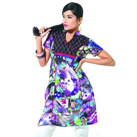 Garden Vareli Fuse It Up Printed Kurti