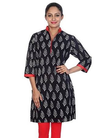 Rajrang Hand Block Printed Kurti, Age Group : Adult