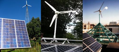 Hybrid Street Lights