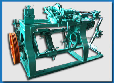 Barbed Wire Making Machine