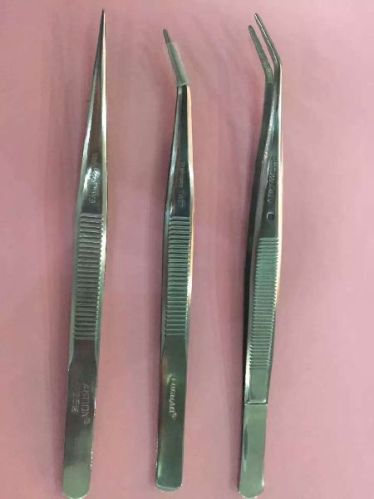 Stainless Steel Tweezers, Brand Name : AKTION