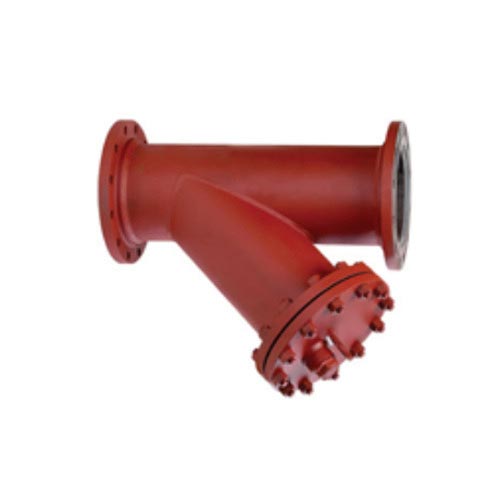 Iron Fabricated Y Strainers, Color : Red