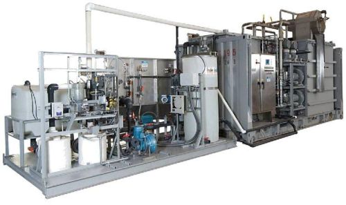 Compact Wastewater Treatment Plant, For Industrial, Power : Electric