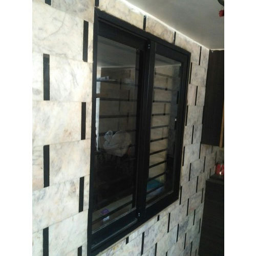 Black Aluminium Sliding Window