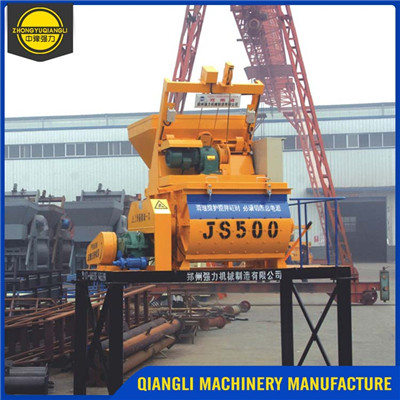JS500 25 m3 Small Mini Electric Concrete Mixer