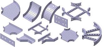 Metal Cable Tray Accessories, Color : Grey