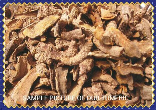 Natural Dried Sliced Turmeric, Form : Whole