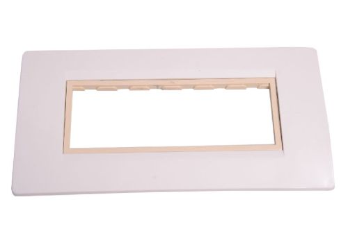 Rectangular HDPE Conventional Switch Plate, For Electrical Use, Pattern : Plain
