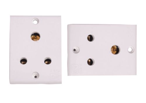 Ceramic Safety Shutter Socket, For Power Supply, Feature : 4 Times Stronger, Easy To Use, Good Quality