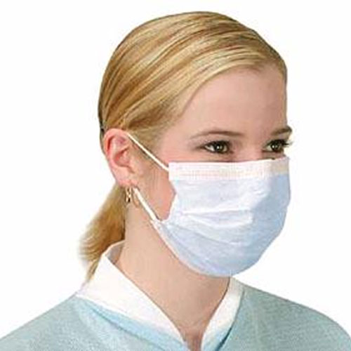 Disposable face mask, Rope material : Cotton