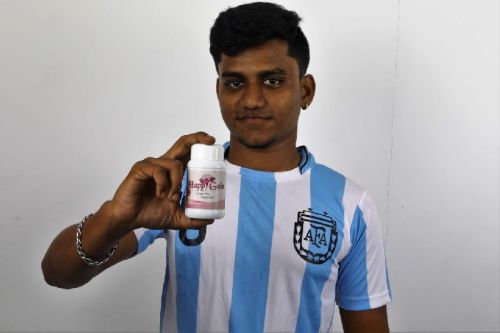 Happy Gain Herbal Based Weight Gain Capsules