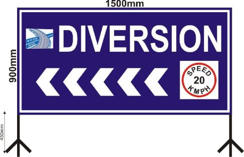 Diversion Sign Boards