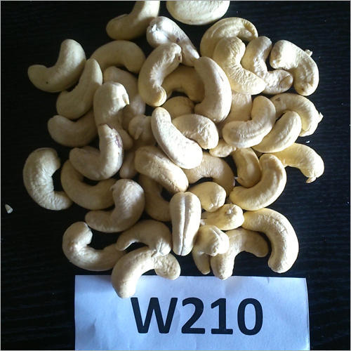 W210 Whole Cashew Nuts, Packaging Type : Packed In Plastic Bags