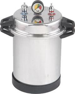 Portable Autoclave, Capacity : 5 Liters