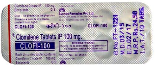 Clofi 100mg Tablets, Packaging Type : Blister