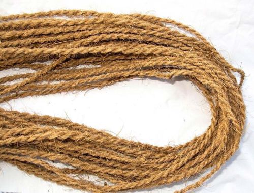 Double Coir Rope,coir Rope, Color : Brown