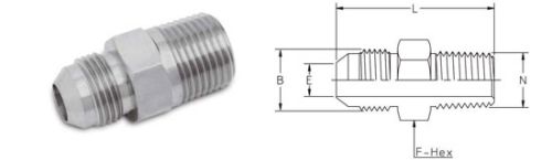 Flare Fittings, Size : 1/8