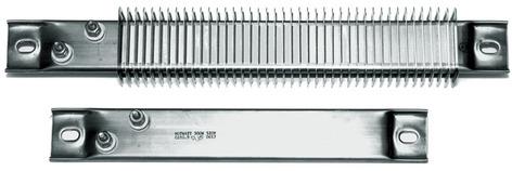 Finned Strip Heaters, Material : Stainless Steel