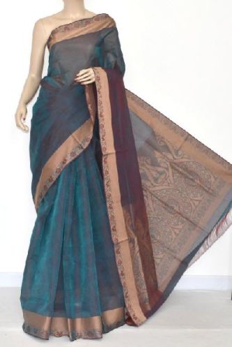 Handloom Cotton Sarees, Saree Length : 6, 6 Meter