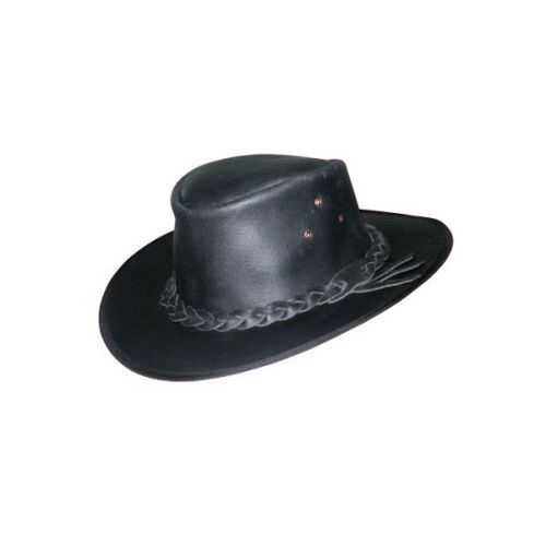 Plain Leather Hats