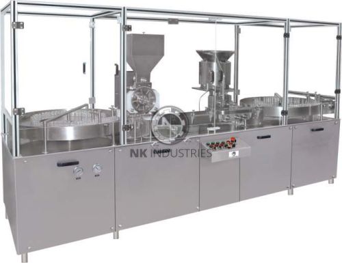Injectable dry powder filling machine