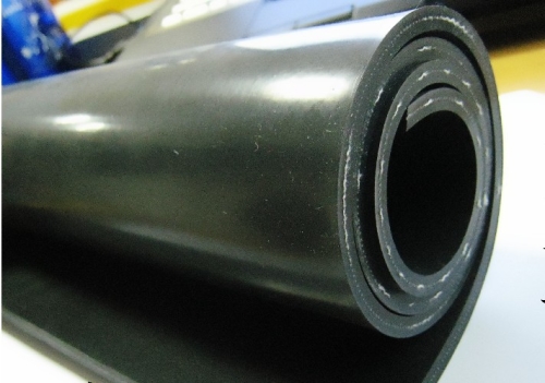 Rubber INSERTION Sheet, Width : 120 N/cm