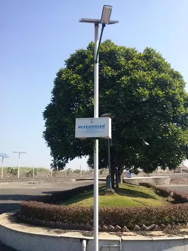 Solar street light, Power : 25 Watt