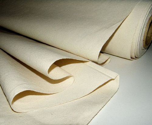 Plain 100% Cotton Duck Fabric for Textile