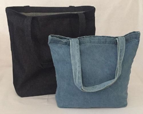 Denim Tote Bags, Packaging Type : Blue, Black, etc.