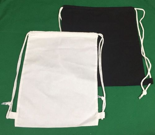 Canvas Drawstring Backpack
